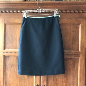 EUC Anthropologie elevenses black pencil skirt